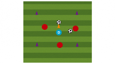 Guard the Ball Soccer Defense Drill